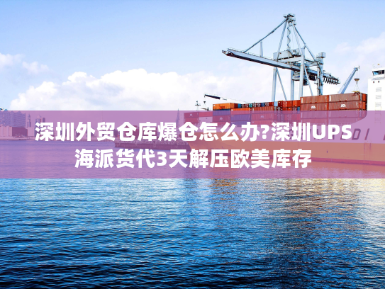 深圳外贸仓库爆仓怎么办?深圳UPS海派货代3天解压欧美库存