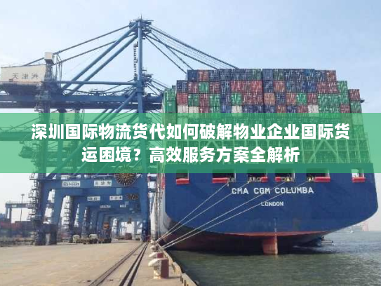 深圳国际物流货代如何破解物业企业国际货运困境？高效服务方案全解析