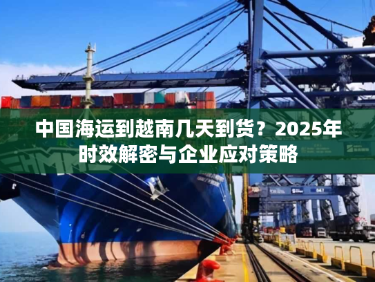 中国海运到越南几天到货？2025年时效解密与企业应对策略