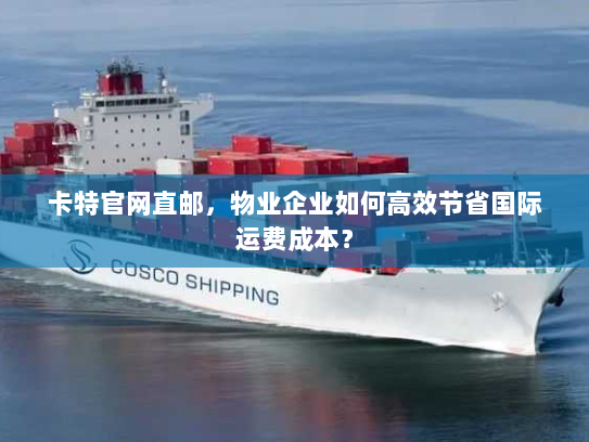 卡特官网直邮,物业企业如何高效节省国际运费成本? 卡特官网直邮,物业企业如何高效节省国际运费成本?