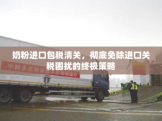 奶粉进口包税清关，彻底免除进口关税困扰的终极策略