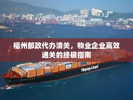 福州邮政代办清关，物业企业高效通关的终极指南