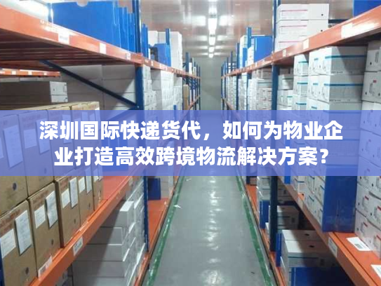 深圳国际快递货代，如何为物业企业打造高效跨境物流解决方案？