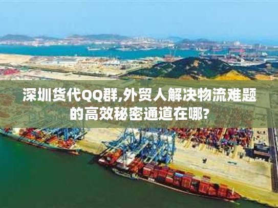 深圳货代QQ群,外贸人解决物流难题的高效秘密通道在哪?