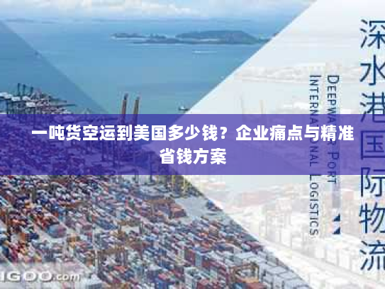 一吨货空运到美国多少钱？企业痛点与精准省钱方案