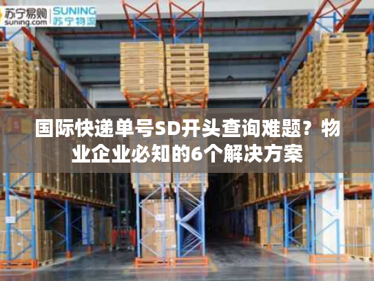 国际快递单号SD开头查询难题？物业企业必知的6个解决方案