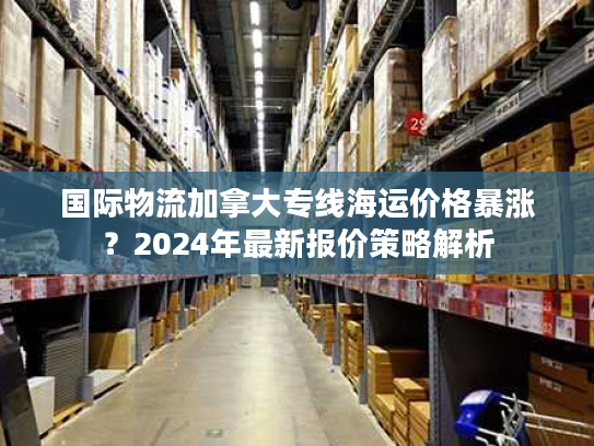国际物流加拿大专线海运价格暴涨？2024年最新报价策略解析