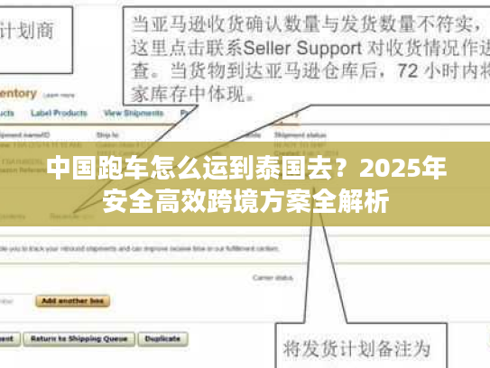 中国跑车怎么运到泰国去？2025年安全高效跨境方案全解析