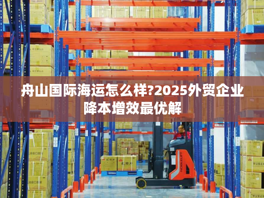 舟山国际海运怎么样?2025外贸企业降本增效最优解