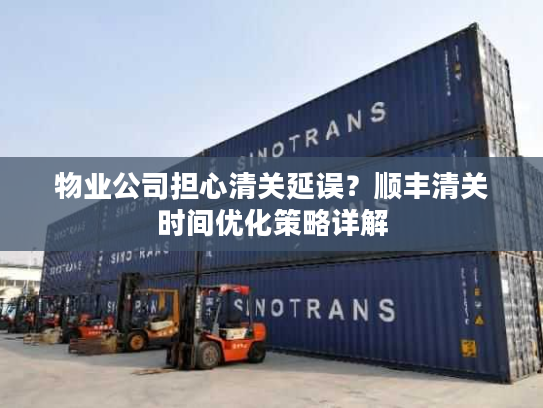 物业公司担心清关延误?顺丰清关时间优化策略详解 物业公司担心清关延误?顺丰清关时间优化策略详解