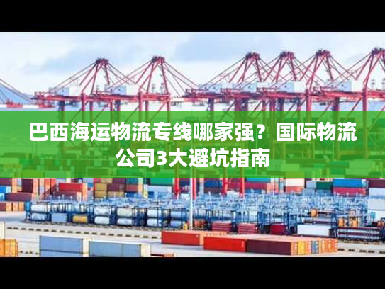 巴西海运物流专线哪家强？国际物流公司3大避坑指南