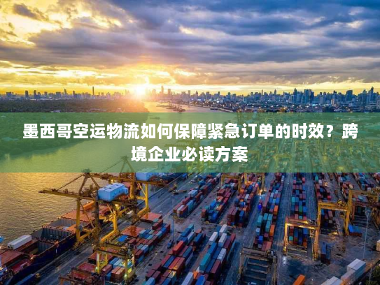 墨西哥空运物流如何保障紧急订单的时效？跨境企业必读方案