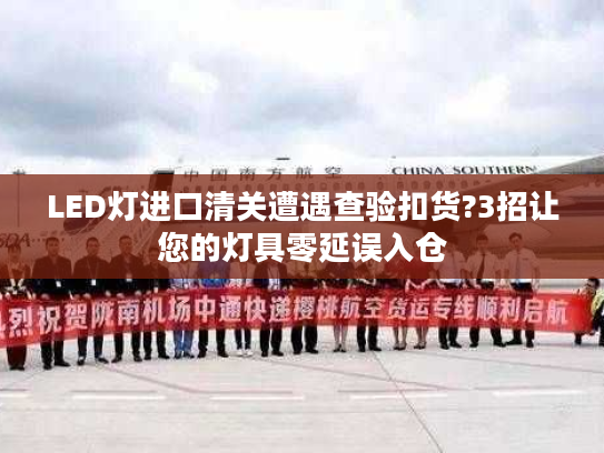 LED灯进口清关遭遇查验扣货?3招让您的灯具零延误入仓