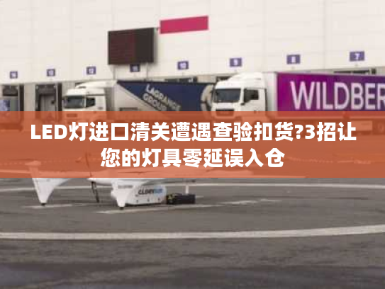 LED灯进口清关遭遇查验扣货?3招让您的灯具零延误入仓