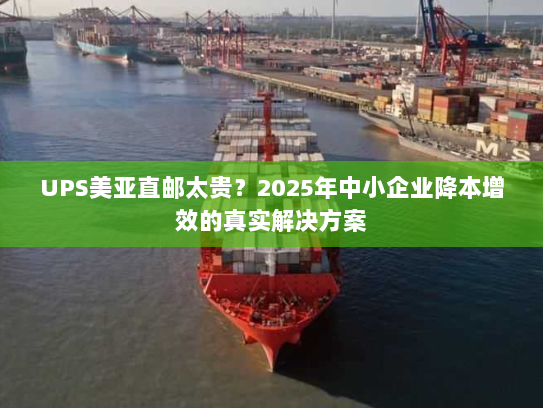 UPS美亚直邮太贵？2025年中小企业降本增效的真实解决方案