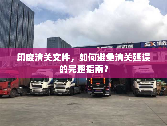 印度清关文件，如何避免清关延误的完整指南？