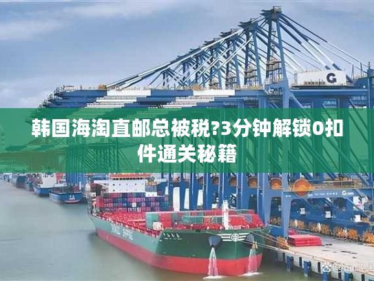 韩国海淘直邮总被税?3分钟解锁0扣件通关秘籍 韩国海淘直邮总被税?3分钟解锁0扣件通关秘籍