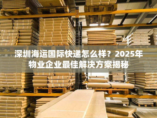 深圳海运国际快递怎么样？2025年物业企业最佳解决方案揭秘