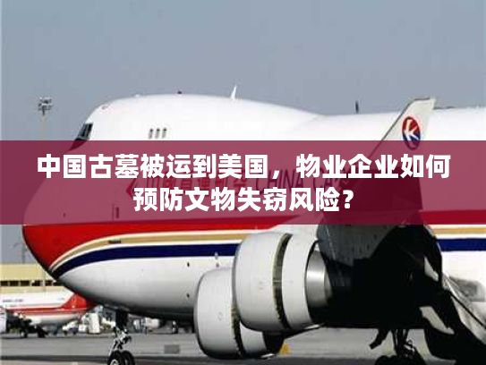 中国古墓被运到美国，物业企业如何预防文物失窃风险？