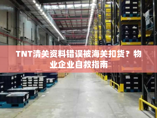 TNT清关资料错误被海关扣货？物业企业自救指南
