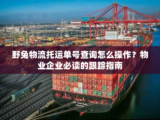 野兔物流托运单号查询怎么操作？物业企业必读的跟踪指南