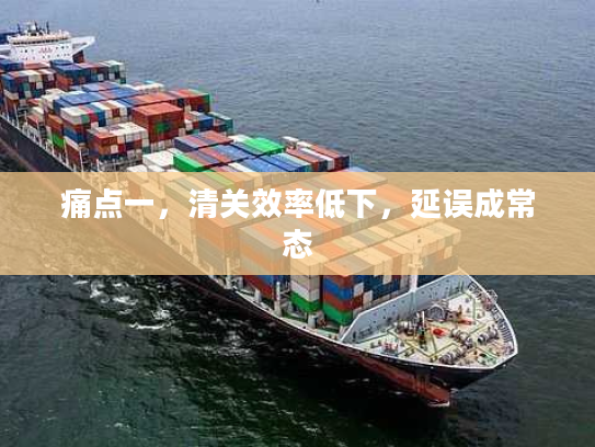 痛点一,清关效率低下,延误成常态 痛点一,清关效率低下,延误成常态