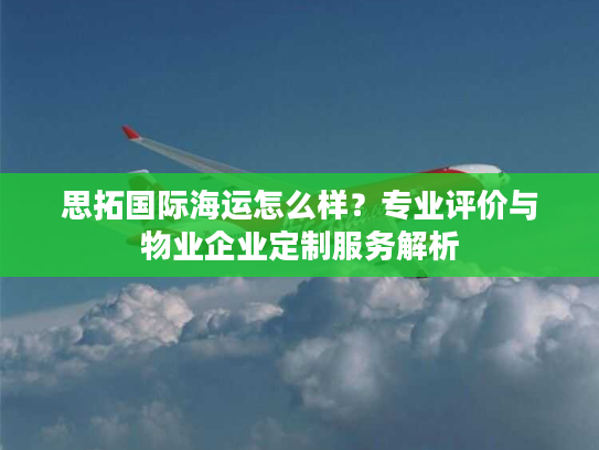 思拓国际海运怎么样?专业评价与物业企业定制服务解析 思拓国际海运怎么样?专业评价与物业企业定制服务解析