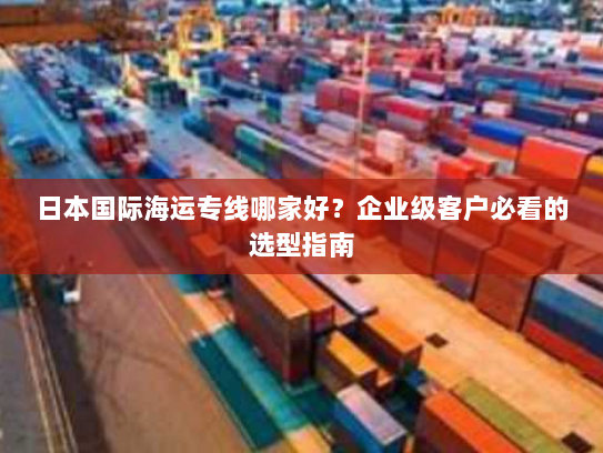 日本国际海运专线哪家好？企业级客户必看的选型指南