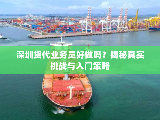 深圳货代业务员好做吗？揭秘真实挑战与入门策略