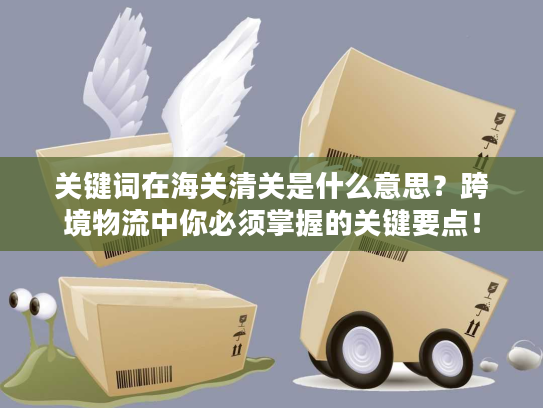 关键词在海关清关是什么意思?跨境物流中你必须掌握的关键要点! 关键词在海关清关是什么意思?跨境物流中你必须掌握的关键要点!