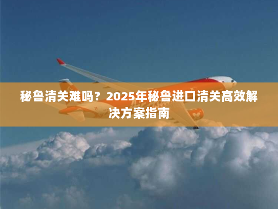 秘鲁清关难吗？2025年秘鲁进口清关高效解决方案指南