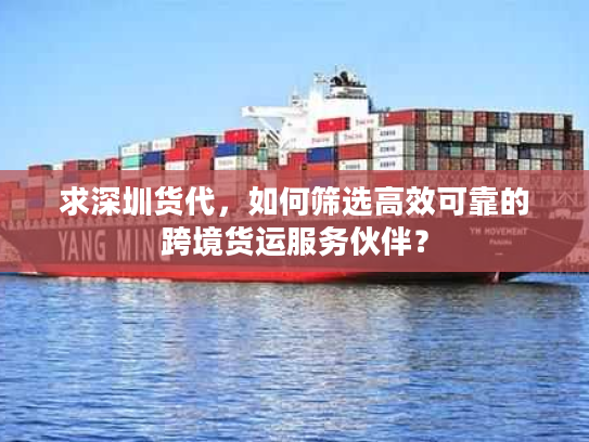 求深圳货代,如何筛选高效可靠的跨境货运服务伙伴? 求深圳货代,如何筛选高效可靠的跨境货运服务伙伴?