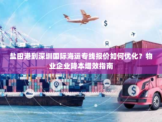 盐田港到深圳国际海运专线报价如何优化？物业企业降本增效指南