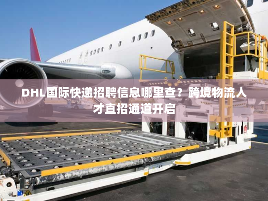 DHL国际快递招聘信息哪里查？跨境物流人才直招通道开启