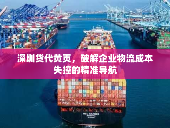 深圳货代黄页，破解企业物流成本失控的精准导航