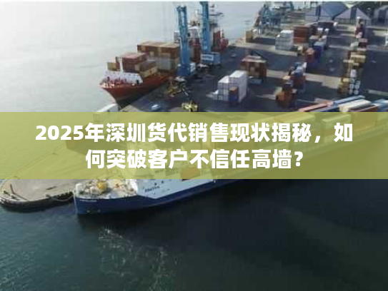 2025年深圳货代销售现状揭秘，如何突破客户不信任高墙？