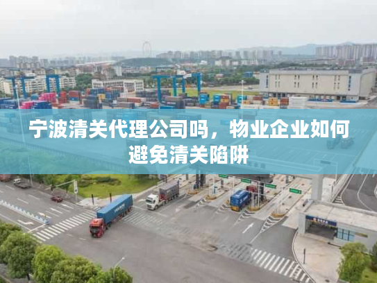 宁波清关代理公司吗，物业企业如何避免清关陷阱