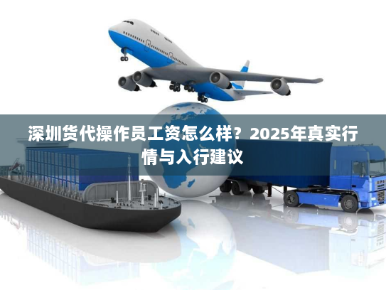 深圳货代操作员工资怎么样？2025年真实行情与入行建议