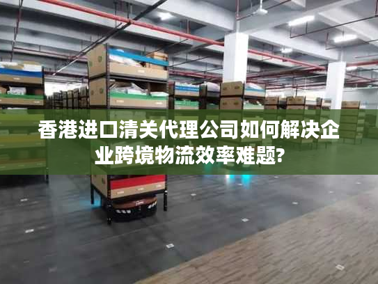香港进口清关代理公司如何解决企业跨境物流效率难题?
