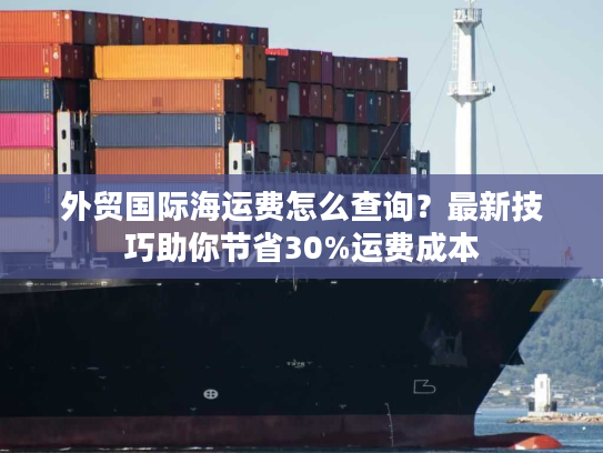 外贸国际海运费怎么查询？最新技巧助你节省30%运费成本
