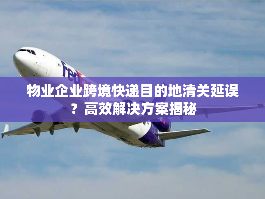 物业企业跨境快递目的地清关延误？高效解决方案揭秘