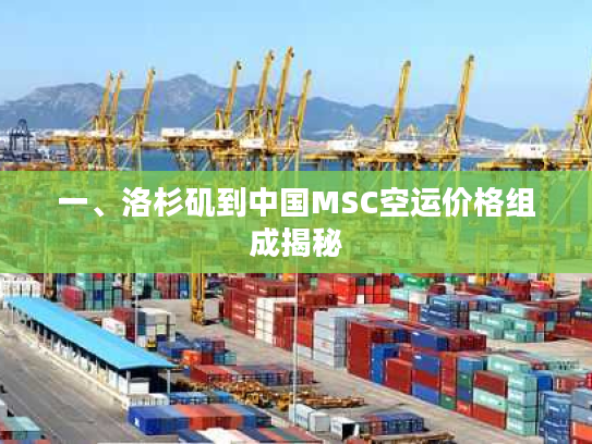 一、洛杉矶到中国MSC空运价格组成揭秘