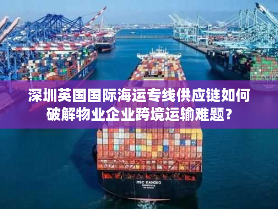 深圳英国国际海运专线供应链如何破解物业企业跨境运输难题？