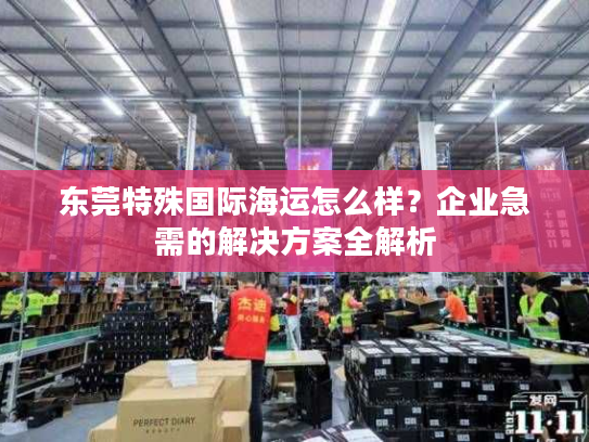 东莞特殊国际海运怎么样？企业急需的解决方案全解析