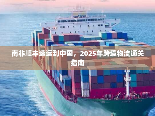 南非顺丰速运到中国，2025年跨境物流通关指南