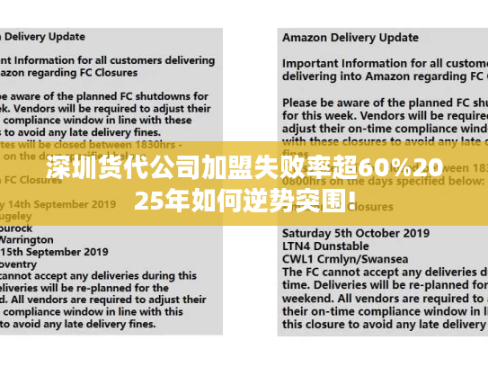 深圳货代公司加盟失败率超60%2025年如何逆势突围!