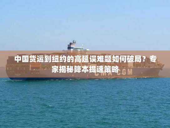 中国货运到纽约的高延误难题如何破局？专家揭秘降本提速策略