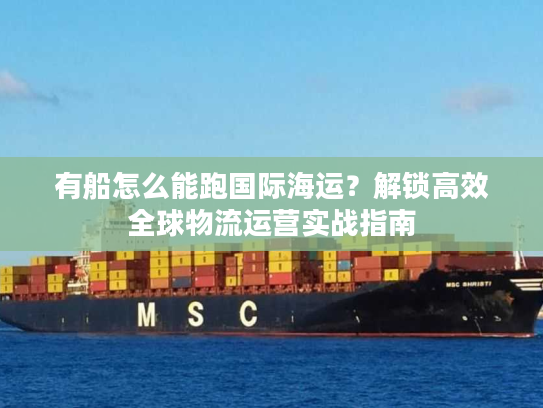 有船怎么能跑国际海运？解锁高效全球物流运营实战指南