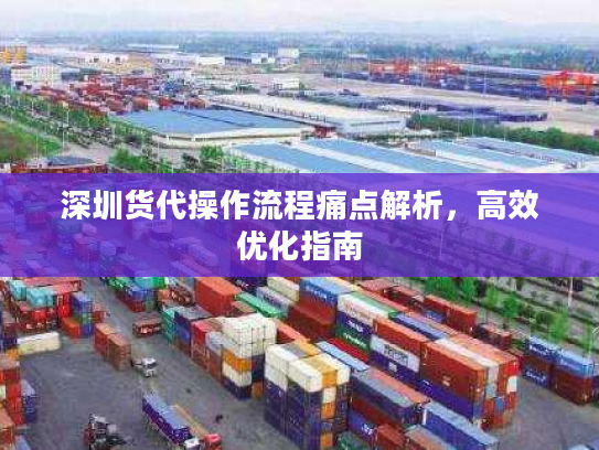 深圳货代操作流程痛点解析，高效优化指南