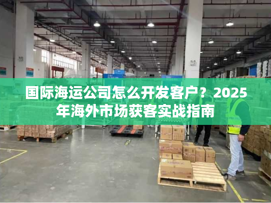 国际海运公司怎么开发客户？2025年海外市场获客实战指南